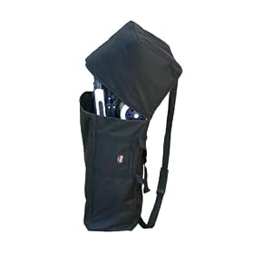 JL Childress Padded Umbrella Stroller Travel Bag, Black