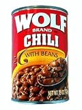 Wolf Chili with Beans 15 oz. - 12 Unit Pack