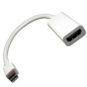 Mini DisplayPort to HDMI Adapter (male) Cable for Apple Macbook, Macbook Pro, iMac, Macbook Air, Mac Mini Laptop