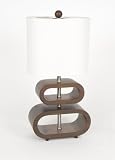 Graphite Topsy Turvy Lamp by Glenna Jean