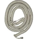 GE 26123 Coil Cord (25 Feet, Ivory)