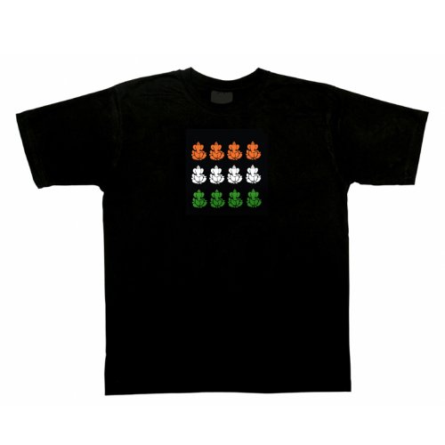 Xlarge Indian Flag Ganesh T-shirt - Free Shipping