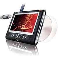 Nu Cinetrek WDR700 7 inch portable DVD player with FM transmitter�