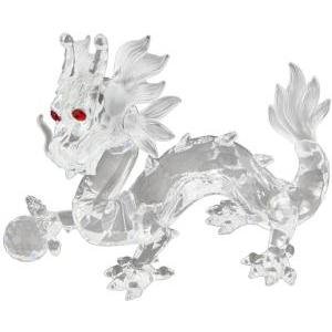 Swarovski Crystal Figurine 208398 1997 Annual Dragon