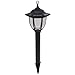 BRINKMANN 822-0677-4 BRINKMANN COACH SOLAR LIGHT SET, BLACK, 4PK