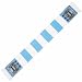 Manchester City FC Official Crest Retro Bar Scarf