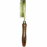 Gold Magic Brass Pressing Comb Fine 33 Teeth