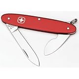Red Stainless Steel Swiss Army Watch Knife By Wenger®