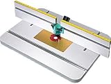MLCS Router Table Top and Fence with 1/4 Thick Aluminum Insert Plate