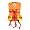 Orange/yellow/red