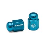 Electra Acorn Nut Valve Caps (Blue)