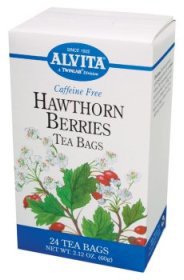 Alvita - Tea, Hawthorne Berries 24 Bag ( 3 Units ) by Beverages