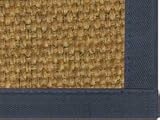 9' x 12' Mozambique 100% Sisal Area Rug Carpet - Navy - 9 Sizes Available
