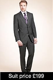 Collezione 2 Button Prince of Wales Check Jacket with Wool