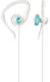 Skullcandy Chops Hanger Earbuds (White and Turquoise)