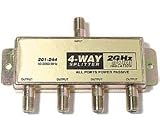 201-244 Steren 4-Way 2 Ghz Satellite Splitter
