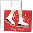 Holiday Skates Greeting Card