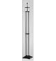 Meyda Tiffany 21619 Two Light Column Mission Floor Base Floor Lamp, Mahogany Bronze Finish