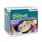 Verbatim DVD+R 4.7GB LightScribe 20pk Slim Case