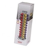 Nespresso Capsule Holder. Tavola swiss nespresso cup holder. rotatable. contemporary design. holds up to 40 capsules. high quality. with Safety Guide.: Tavola Swiss Nespresso