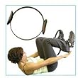 Pilates Fitness Circle, Size: 14&ldquo; diameter; Colour: black