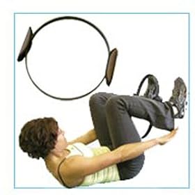 31MqDqQqmBL. SL500 AA280  Pilates Fitness Circle, Size: 14 diameter; Colour: black