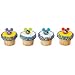 Disney Mickey and Minnie Cupcake Topper Rings - 12ct