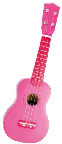 Childrens Toyshop  Toys : Wooden Guitar Ukulele with 4 strings