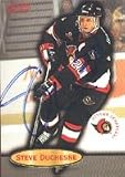 Antoine Vermette, Ottawa Senators, 2004 Topps Traded Autographed Card