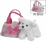 Plush In the Pink Bichon Frise Fancy Pals Pet Carrier 8
