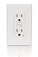 15 Amp, SmartlockPro Slim GFCI Tamper-Resistant Receptacle with LED Indicator, 15-Amp