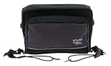 Axiom Atlas Handlebar Bag 323 cubic inches Black Silver by Axiom