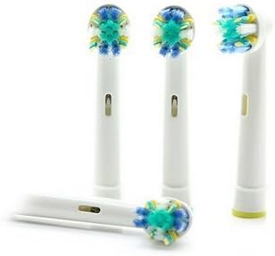 Daisy Closet Generic Oral B Floss Action Compatible Brush Head Replacement 4/8/12/16/20 Count For Oral B/Braun Professional Care/Professional Care SmartSeries/TriZone/Advance Power/Pro Health/Triumph/3D Excel/Vitality Precision Clean/Vitality Dual Clean (4)