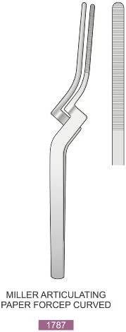 Miller Articulating Paper Forcep Curved