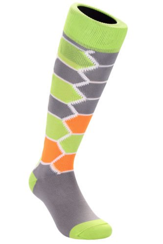 Samson Hosiery ® Funky Hexagonal 2 Shape Party Pattern Sports Socks