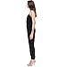 Sheinside Women's Spaghetti Strap V Neck Loose Jumpsuit