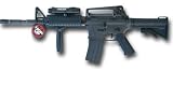 マルイ M4A1 RISバージョン本体+バッテリー+充電器+放電器+多弾数マガジン+BB弾 即日ゲームセットの画像