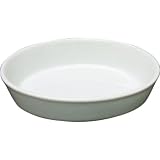 M.style Ceramica Bianca da Tavola オーバルベイカー M 800-V09