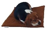 Two Quantity 20"X17"X2" Small Chocolate color Suede memory foam Pet Bed for Dog or Cat