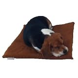 Two Quantity 20"X17"X2" Small Chocolate color Suede memory foam Pet Bed for Dog or Cat
