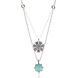 Lucky Brand Indian Double Drop Necklace, 18