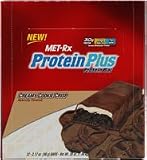 Met-Rx Protein Plus, Cookie Bar, Creamy Cookie Crisp,12 - 3.17 oz Bars