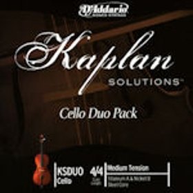 Kaplan Solutions ソリュージョン　チェロ弦A/Dデュオパック