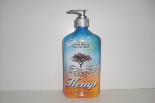 Malibu Tan ARGAN OIL OF MOROCCO HEMP BODY MOISTURIZER 18 FL OZ