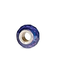Novobeads Indigo Horizon Mini CZ Cubic Zirconia Charm Bead - Made in USA w imported materials - Fits all major bead bracelets