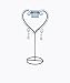 Campanet - 350681 - Porte-bougie en forme de coeur avec bijoux fantaisie - S - Gris - 35 cm (Import 