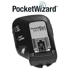 PocketWizard MiniTT1 Radio Transmitter for Nikon TTL Flashes and Digital SLR Cameras
