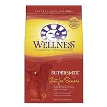 Wellness Super5Mix Just for Seniors Lamb, Salmon and Chicken Dog Food 30 lbs.
