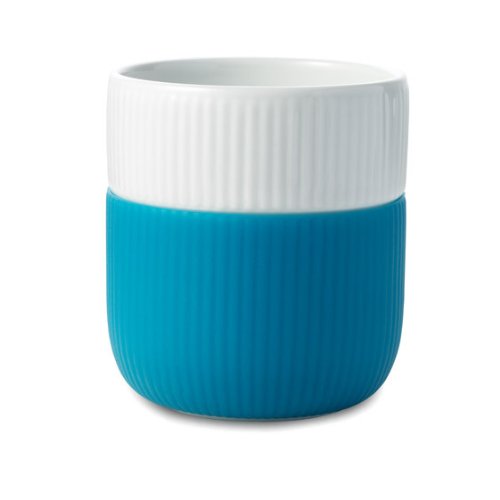 Royal Copenhagen Contrast Mug Turquoise 8.5 Oz