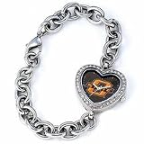 Oklahoma State Cowboys NCAA Women's Heart Watch from Game Time